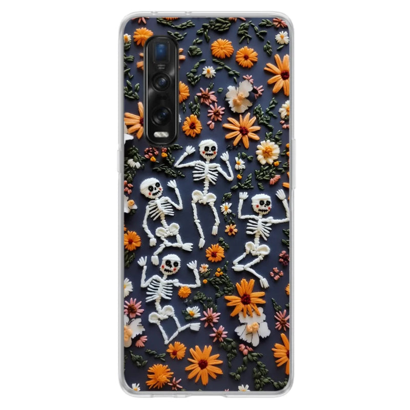 Personalized 3D Skeleton Phone Case - Halloween Gift Idea - Case For Xiaomi/Oppo/Huawei