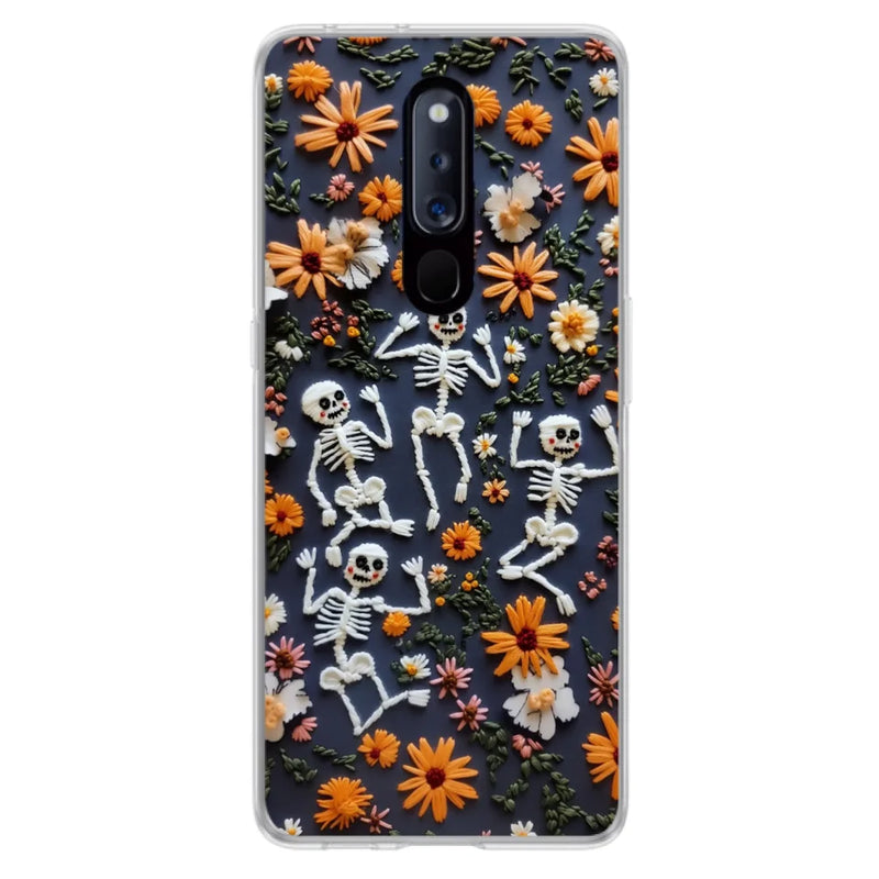 Personalized 3D Skeleton Phone Case - Halloween Gift Idea - Case For Xiaomi/Oppo/Huawei
