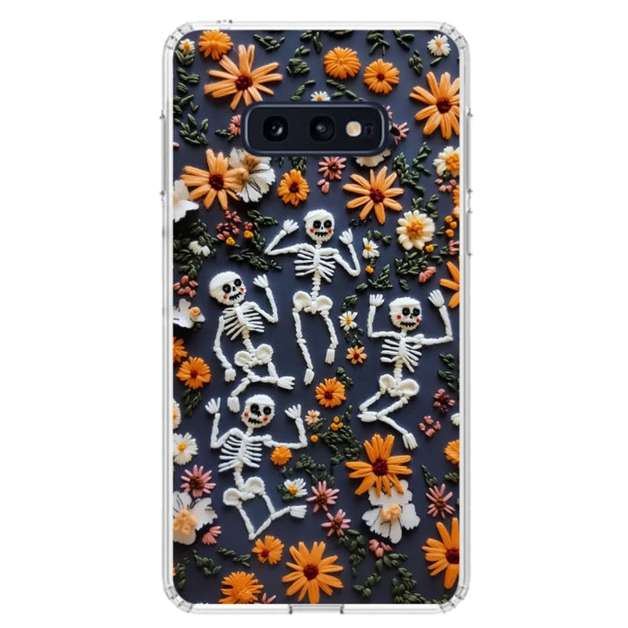 Custom Personalized 3D Skeleton Phone Case - Halloween Gift Idea - Case For iPhone/ Samsung