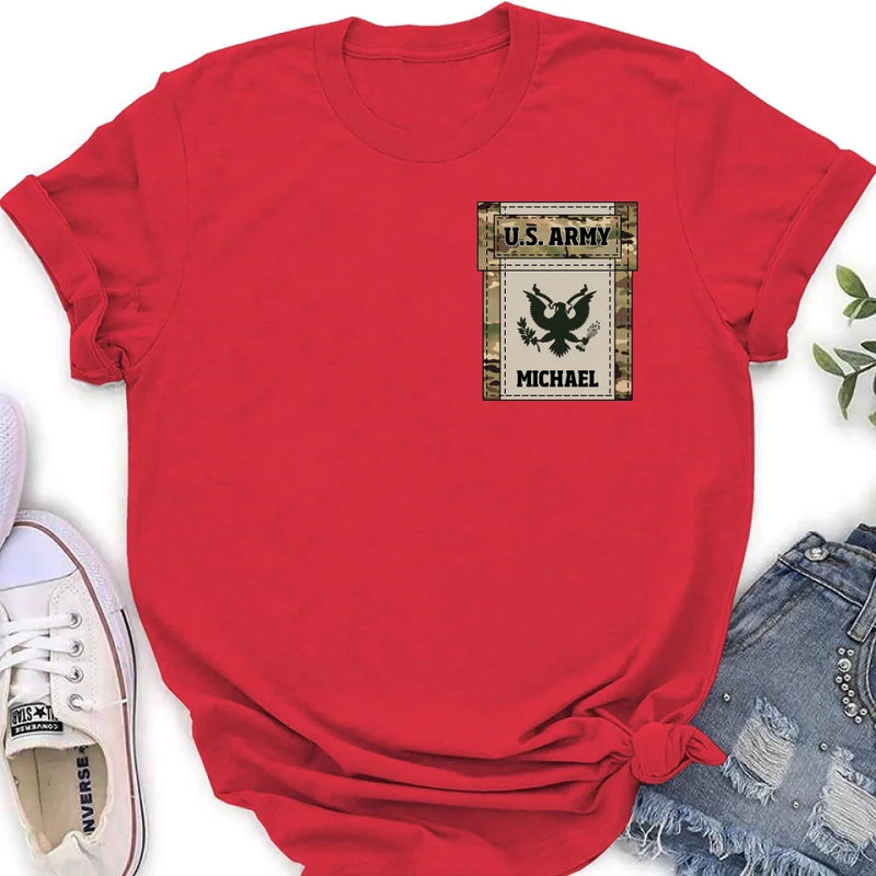 Personalized Veteran Shirt/Hoodie - Gift Idea For Veteran