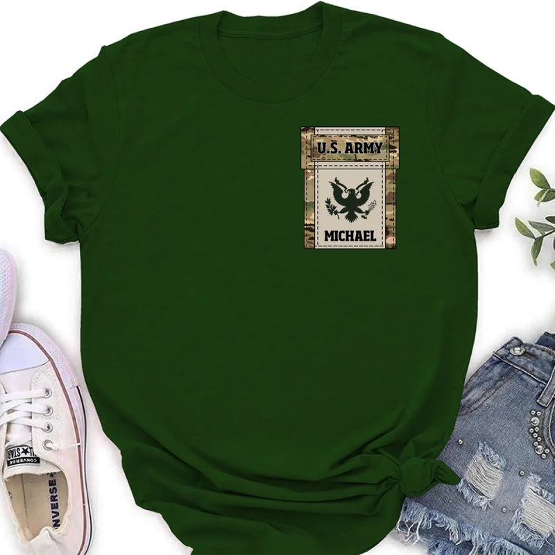 Personalized Veteran Shirt/Hoodie - Gift Idea For Veteran