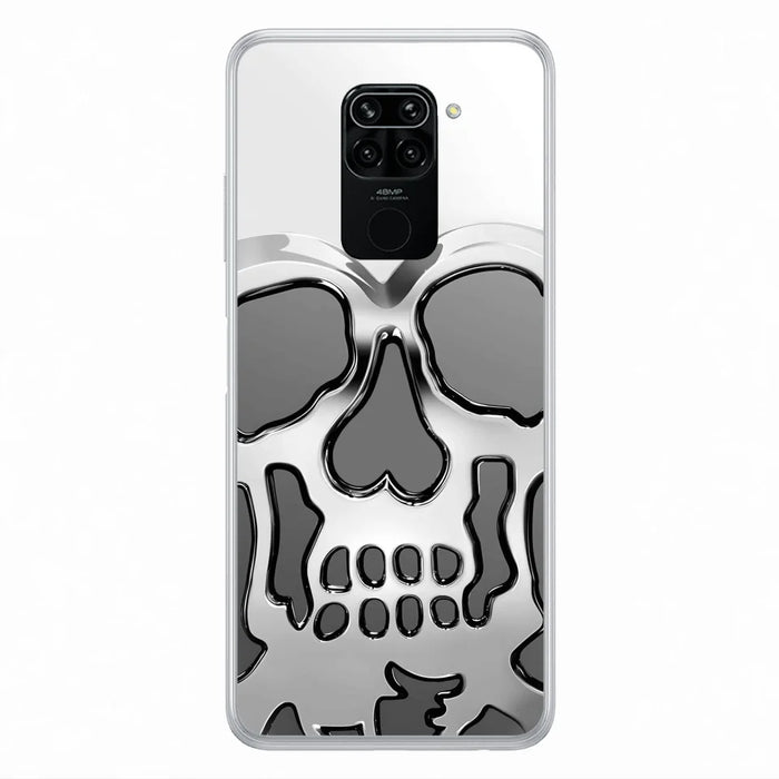 Custom Personalized Veteran Skull Metalic Phone Case - Gift Idea For Veteran - Case For Xiaomi/ Oppo/ Huawei