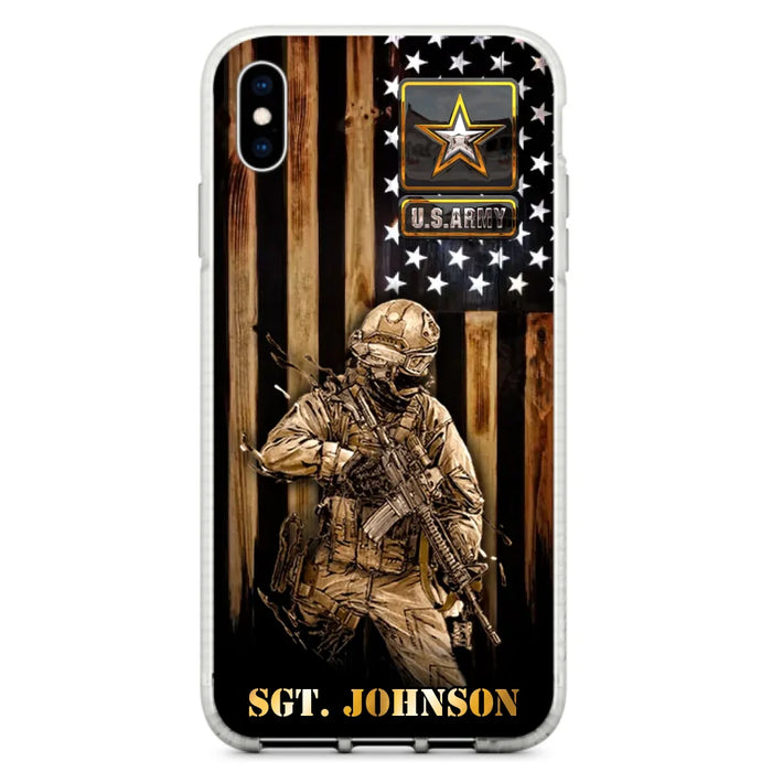 Custom Personalized Veteran Phone Case - Gift Idea For Veteran/ Soldier - Case For iPhone And Samsung