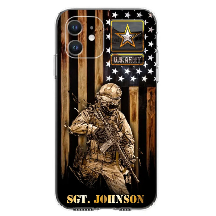 Custom Personalized Veteran Phone Case - Gift Idea For Veteran/ Soldier - Case For iPhone And Samsung