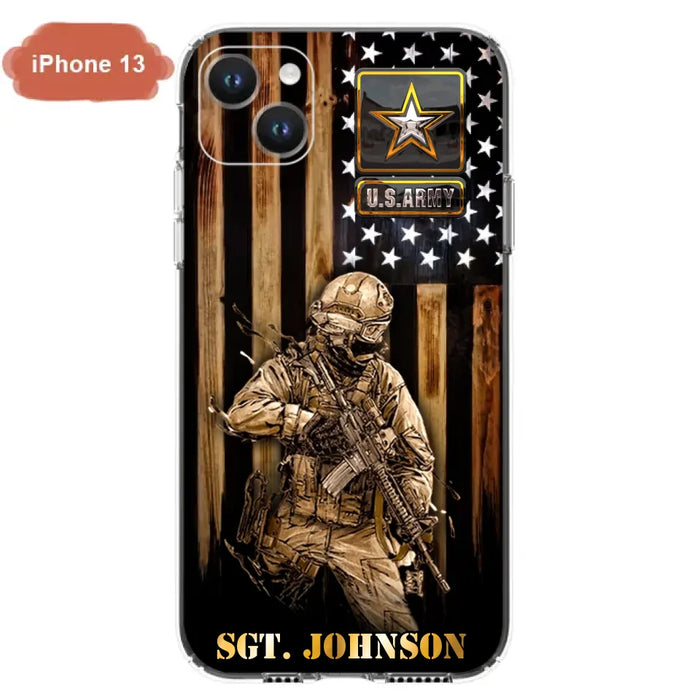 Custom Personalized Veteran Phone Case - Gift Idea For Veteran/ Soldier - Case For iPhone And Samsung