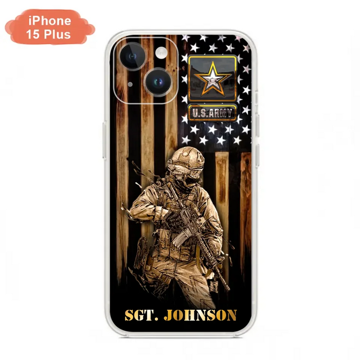 Custom Personalized Veteran Phone Case - Gift Idea For Veteran/ Soldier - Case For iPhone And Samsung