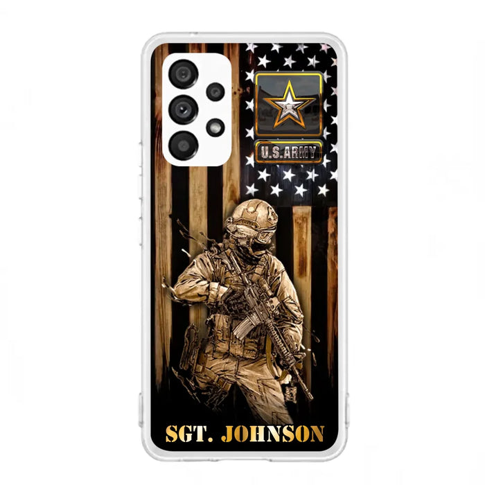 Custom Personalized Veteran Phone Case - Gift Idea For Veteran/ Soldier - Case For iPhone And Samsung