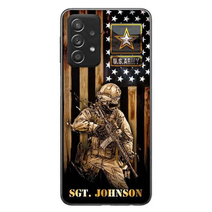 Custom Personalized Veteran Phone Case - Gift Idea For Veteran/ Soldier - Case For iPhone And Samsung