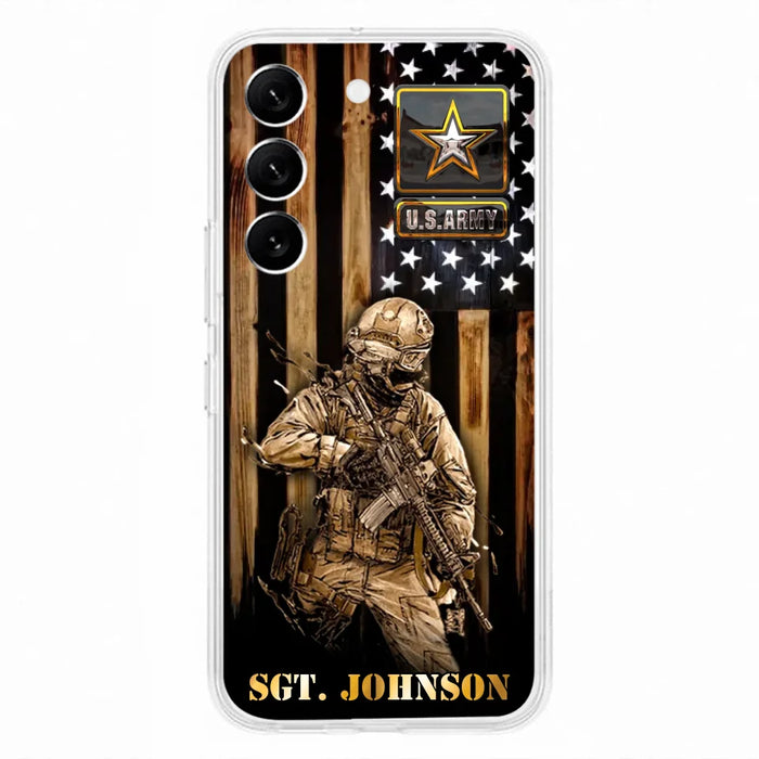 Custom Personalized Veteran Phone Case - Gift Idea For Veteran/ Soldier - Case For iPhone And Samsung