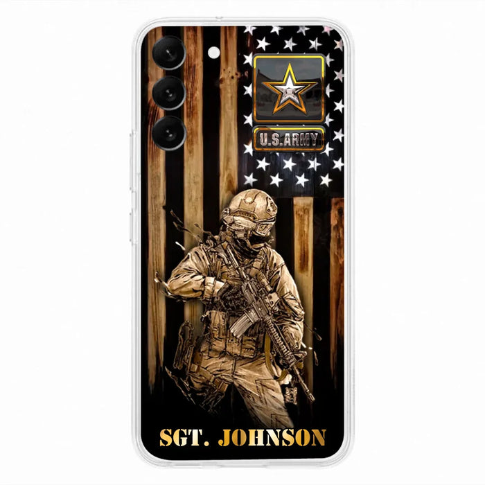 Custom Personalized Veteran Phone Case - Gift Idea For Veteran/ Soldier - Case For iPhone And Samsung