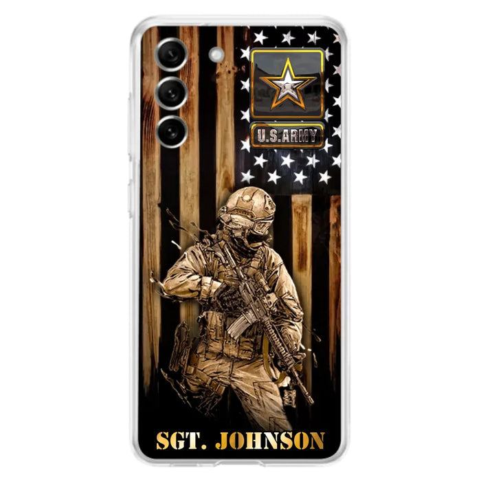 Custom Personalized Veteran Phone Case - Gift Idea For Veteran/ Soldier - Case For iPhone And Samsung