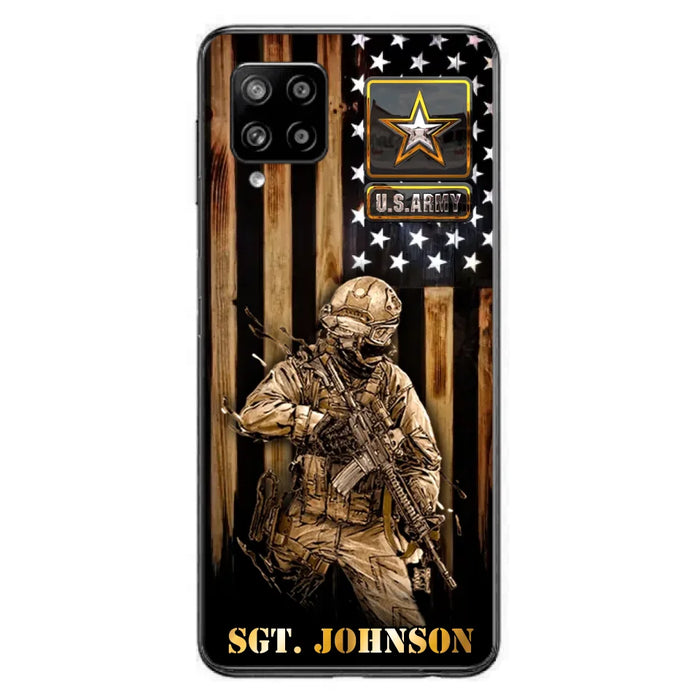 Custom Personalized Veteran Phone Case - Gift Idea For Veteran/ Soldier - Case For iPhone And Samsung