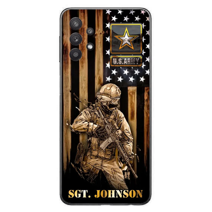 Custom Personalized Veteran Phone Case - Gift Idea For Veteran/ Soldier - Case For iPhone And Samsung