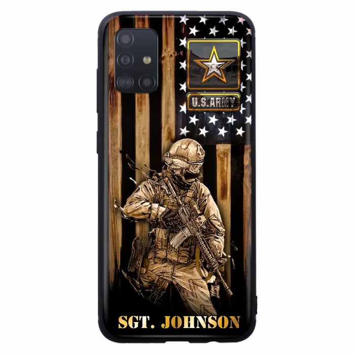 Custom Personalized Veteran Phone Case - Gift Idea For Veteran/ Soldier - Case For iPhone And Samsung