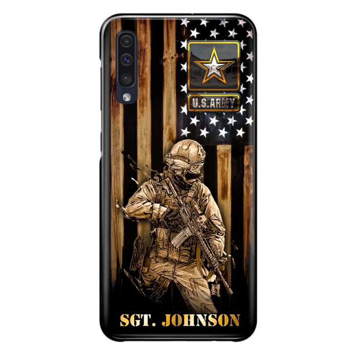 Custom Personalized Veteran Phone Case - Gift Idea For Veteran/ Soldier - Case For iPhone And Samsung