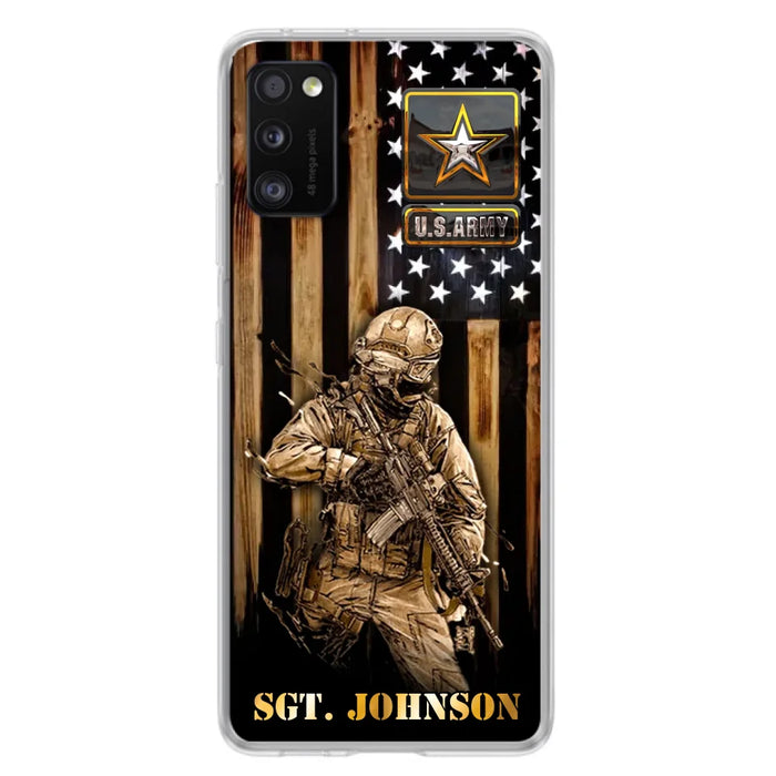 Custom Personalized Veteran Phone Case - Gift Idea For Veteran/ Soldier - Case For iPhone And Samsung