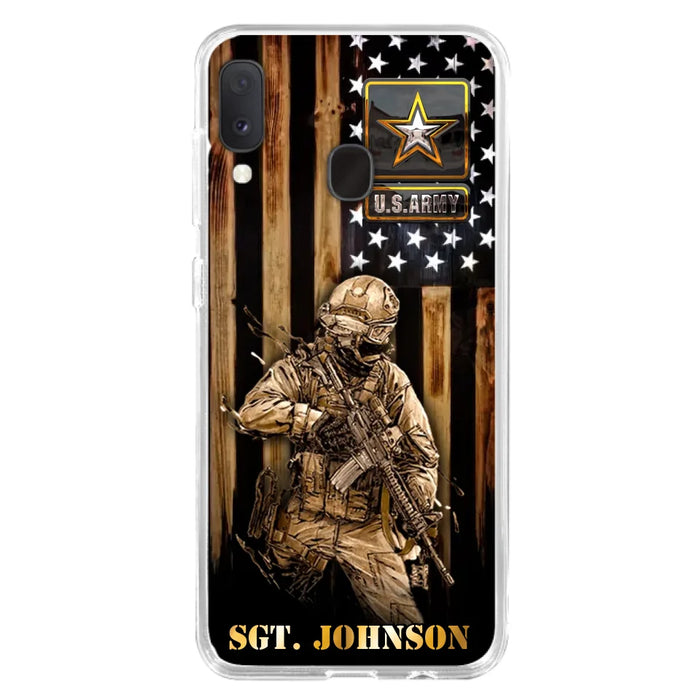 Custom Personalized Veteran Phone Case - Gift Idea For Veteran/ Soldier - Case For iPhone And Samsung