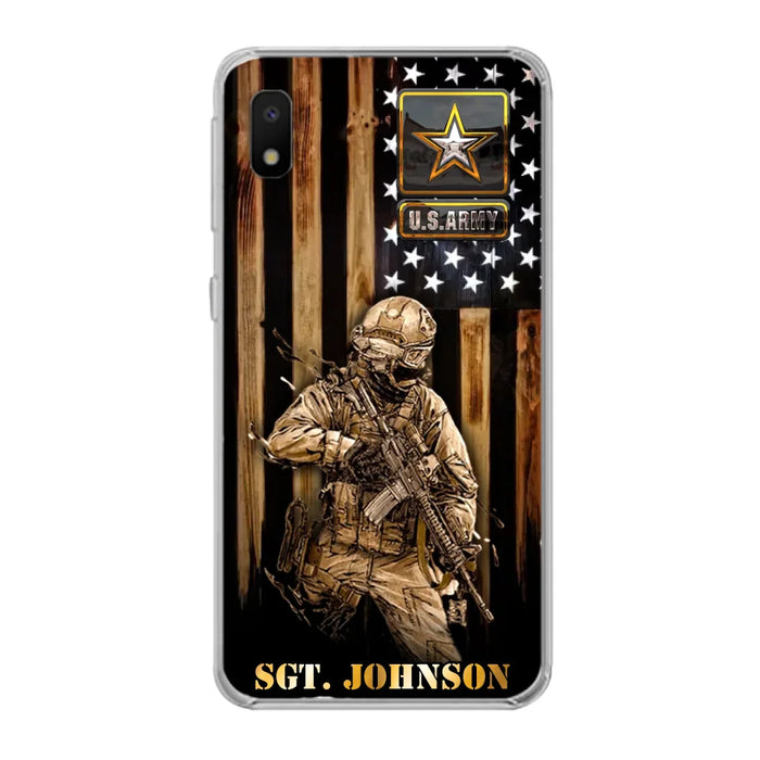 Custom Personalized Veteran Phone Case - Gift Idea For Veteran/ Soldier - Case For iPhone And Samsung