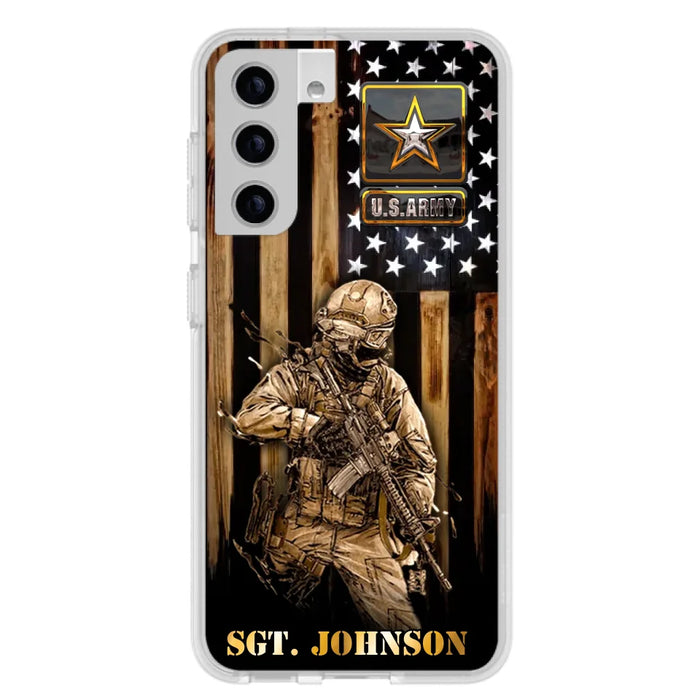 Custom Personalized Veteran Phone Case - Gift Idea For Veteran/ Soldier - Case For iPhone And Samsung