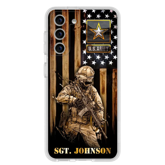 Custom Personalized Veteran Phone Case - Gift Idea For Veteran/ Soldier - Case For iPhone And Samsung