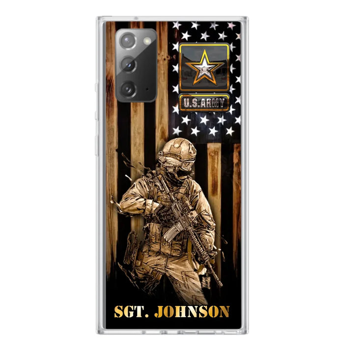 Custom Personalized Veteran Phone Case - Gift Idea For Veteran/ Soldier - Case For iPhone And Samsung