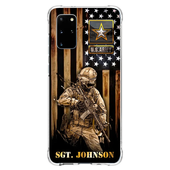 Custom Personalized Veteran Phone Case - Gift Idea For Veteran/ Soldier - Case For iPhone And Samsung