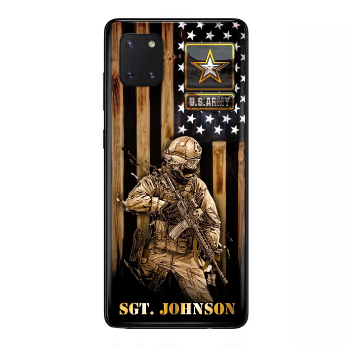 Custom Personalized Veteran Phone Case - Gift Idea For Veteran/ Soldier - Case For iPhone And Samsung