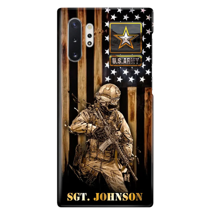 Custom Personalized Veteran Phone Case - Gift Idea For Veteran/ Soldier - Case For iPhone And Samsung