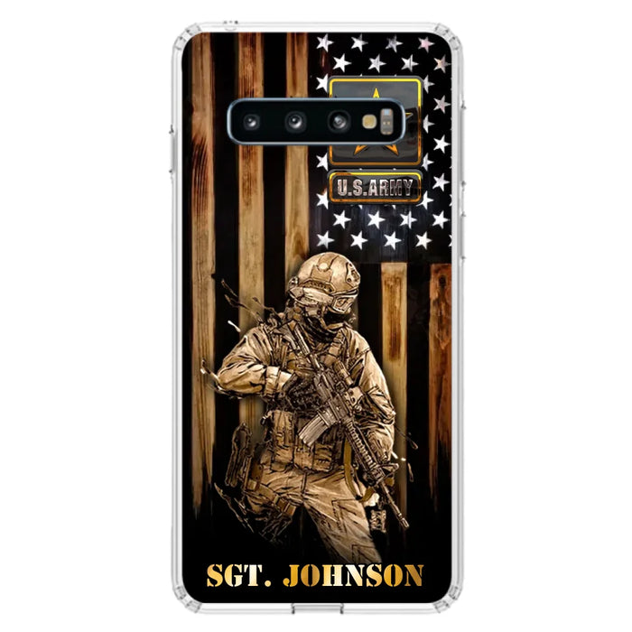 Custom Personalized Veteran Phone Case - Gift Idea For Veteran/ Soldier - Case For iPhone And Samsung