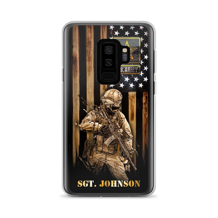 Custom Personalized Veteran Phone Case - Gift Idea For Veteran/ Soldier - Case For iPhone And Samsung