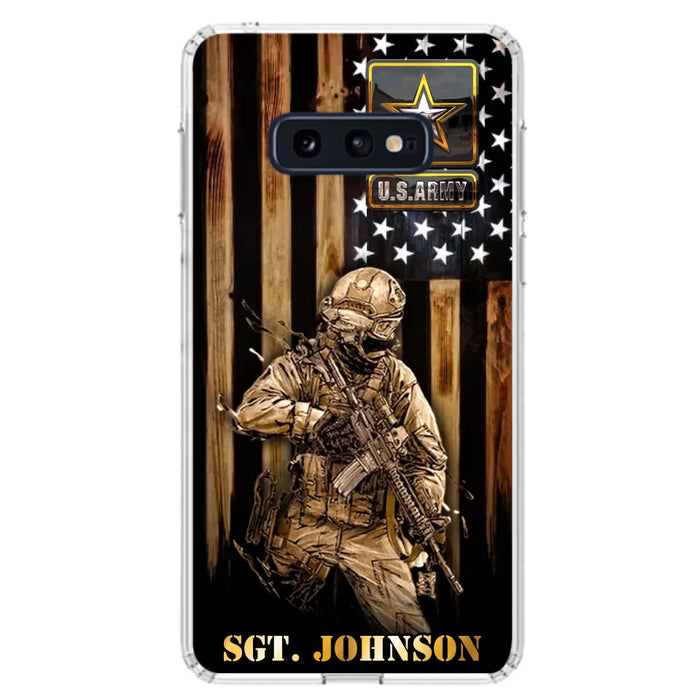 Custom Personalized Veteran Phone Case - Gift Idea For Veteran/ Soldier - Case For iPhone And Samsung