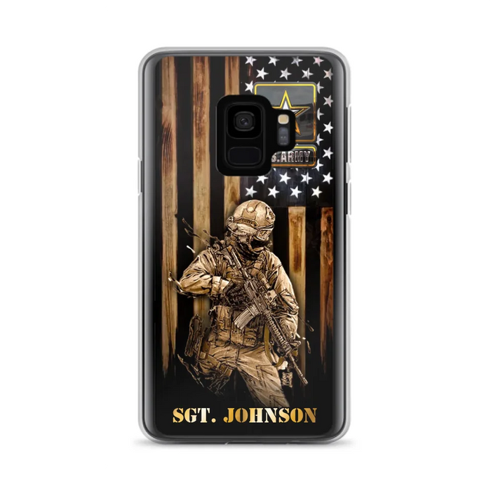 Custom Personalized Veteran Phone Case - Gift Idea For Veteran/ Soldier - Case For iPhone And Samsung