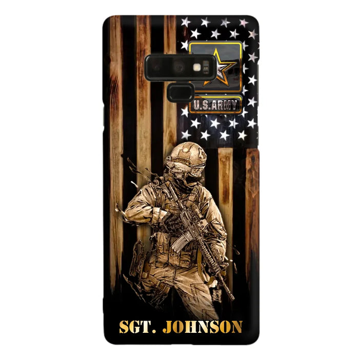 Custom Personalized Veteran Phone Case - Gift Idea For Veteran/ Soldier - Case For iPhone And Samsung