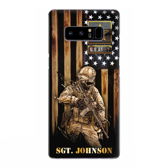 Custom Personalized Veteran Phone Case - Gift Idea For Veteran/ Soldier - Case For iPhone And Samsung