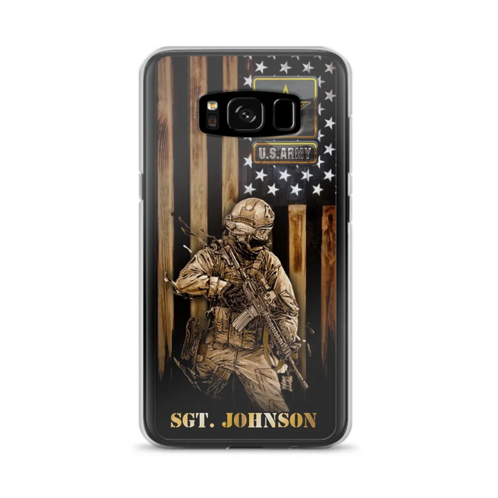 Custom Personalized Veteran Phone Case - Gift Idea For Veteran/ Soldier - Case For iPhone And Samsung