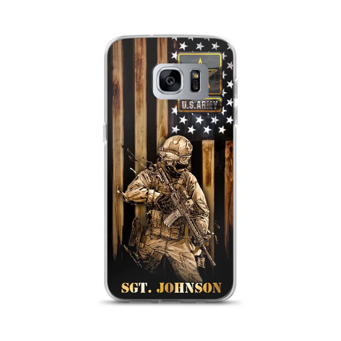 Custom Personalized Veteran Phone Case - Gift Idea For Veteran/ Soldier - Case For iPhone And Samsung