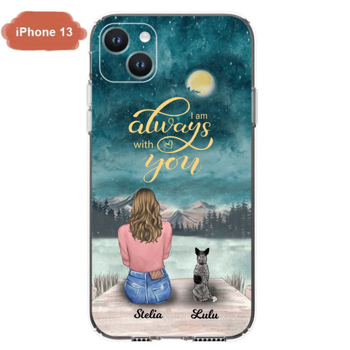 Personalized Phone Case Dog Mom - Gift For Dog Lovers with upto 4 Dogs - Busy Being A Dog Mom