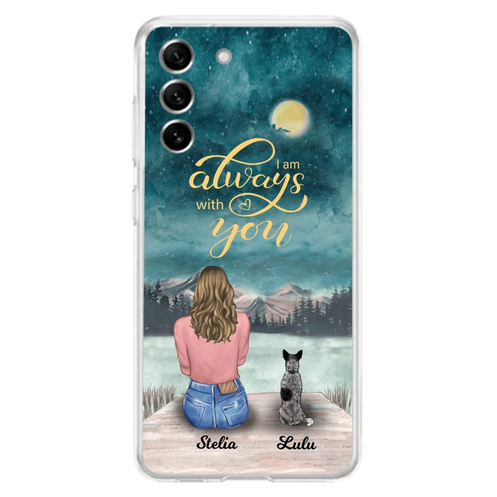 Personalized Phone Case Dog Mom - Gift For Dog Lovers with upto 4 Dogs - Busy Being A Dog Mom