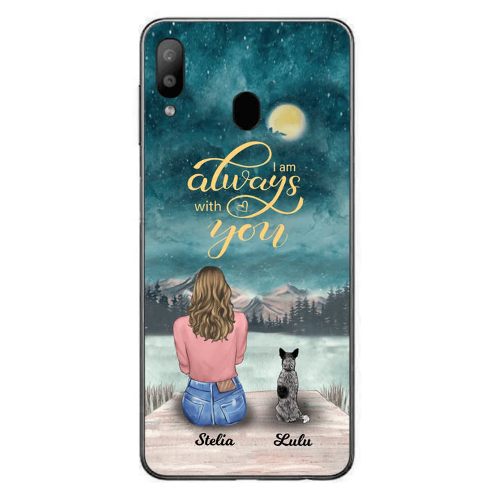 Personalized Phone Case Dog Mom - Gift For Dog Lovers with upto 4 Dogs - Busy Being A Dog Mom