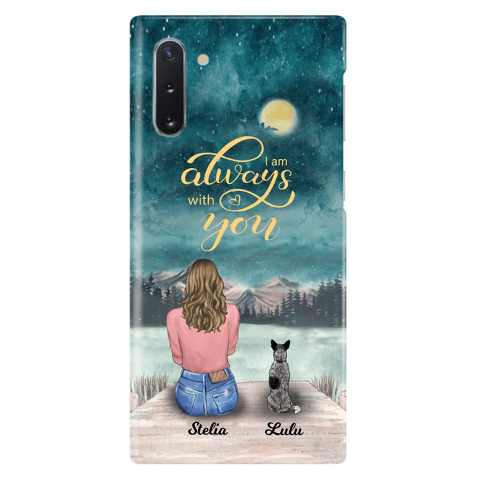 Personalized Phone Case Dog Mom - Gift For Dog Lovers with upto 4 Dogs - Busy Being A Dog Mom