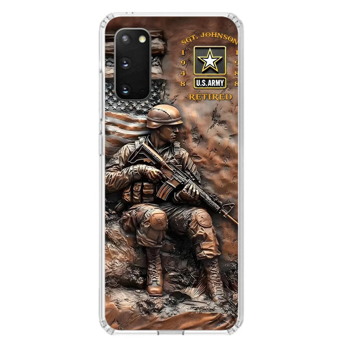 Custom Personalized Veteran Phone Case - Gift Idea For Veteran - Case For iPhone/ Samsung