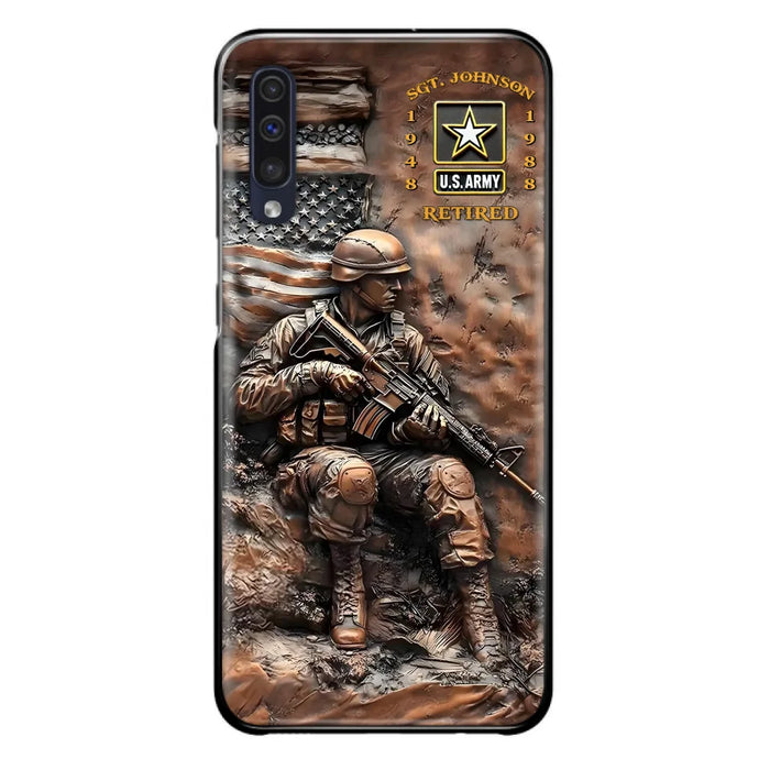 Custom Personalized Veteran Phone Case - Gift Idea For Veteran - Case For iPhone/ Samsung