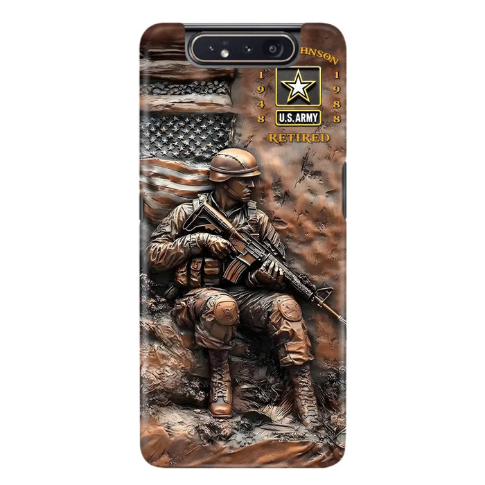 Custom Personalized Veteran Phone Case - Gift Idea For Veteran - Case For iPhone/ Samsung