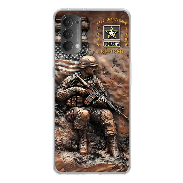 Custom Personalized Veteran Phone Case - Gift Idea For Veteran - Case For Xiaomi/ Oppo/ Huawei