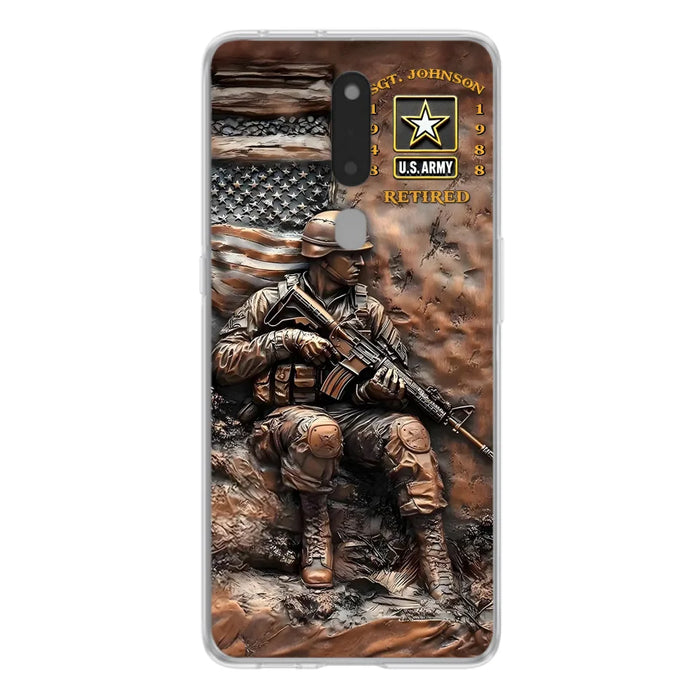 Custom Personalized Veteran Phone Case - Gift Idea For Veteran - Case For Xiaomi/ Oppo/ Huawei