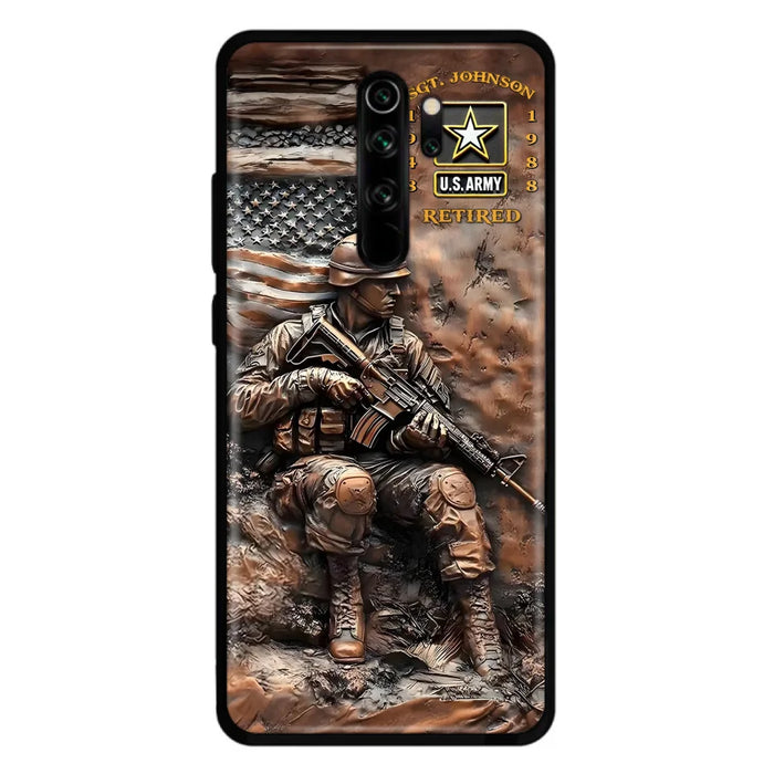 Custom Personalized Veteran Phone Case - Gift Idea For Veteran - Case For Xiaomi/ Oppo/ Huawei