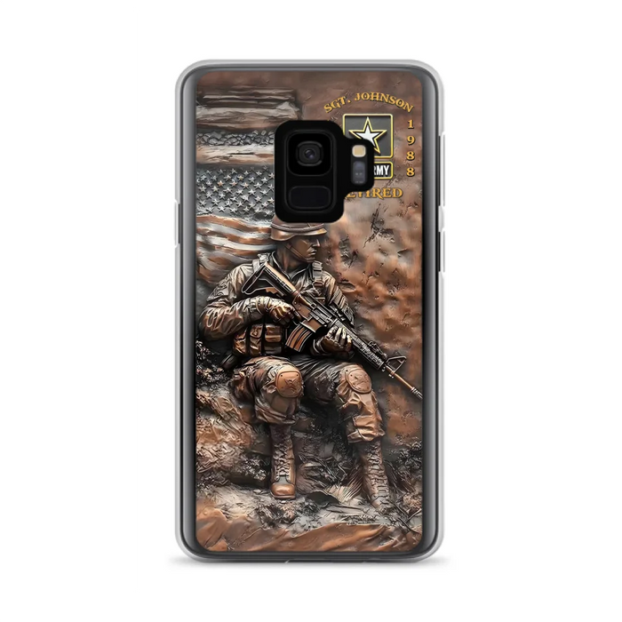 Custom Personalized Veteran Phone Case - Gift Idea For Veteran - Case For iPhone/ Samsung