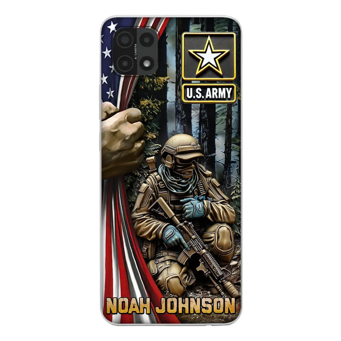 Custom Personalized Veteran Oppo/ Xiaomi/ Huawei Phone Case - Veteran Gift Idea - Custom Name