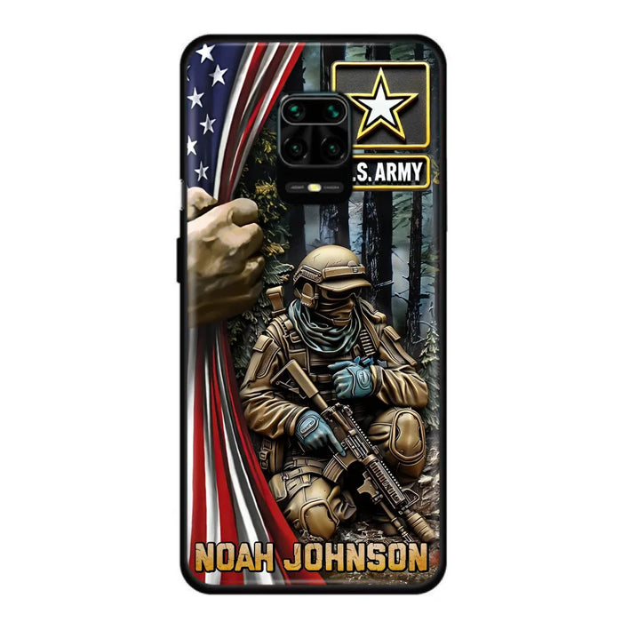 Custom Personalized Veteran Oppo/ Xiaomi/ Huawei Phone Case - Veteran Gift Idea - Custom Name