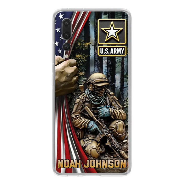 Custom Personalized Veteran Oppo/ Xiaomi/ Huawei Phone Case - Veteran Gift Idea - Custom Name